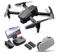 Drone con doppia telecamera 4K, sensore di gravità per il volo, funzione di foto/video con un solo gesto e mantenimento dell'altitudine in modalità Headless, per adulti e bambini