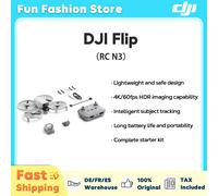 Drone con fotocamera ribaltabile DJI (RC-N3) Stabilizzazione culla leggera a 3 assi 4K Trasmissione video 13 km Decollo sul palmo Ritorno automatico C0 DJI Flip-N3