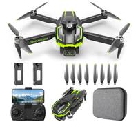 Drone con Telecamera 4K per Bambini e Adulti, Mini Droni Pieghevole con Motore Brushless/ 36min di Volo/Altitudine Mantenimento, Giocattoli Regalo per Ragazzo e Uomo, Meno di 250g (Black)