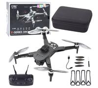Drone con telecamera HD e applicazione - carbonio nero