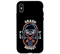 Drone Crash Fly Fix Ripetizione per FPV Drone Quadcopter Pilot Custodia per iPhone X/XS