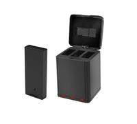 Drone da 1100 mAh, compatibile con la batteria Tello + caricabatterie a 3 slot hub di archiviazione for ricarica, gli accessori volo DJI(1battery1charger)