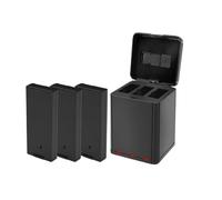 Drone da 1100 mAh, compatibile con la batteria Tello + caricabatterie a 3 slot hub di archiviazione for ricarica, gli accessori volo DJI(3battery1charger)