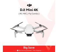 Drone DJI Mini 4K / Combo con fotocamera 4K UHD sotto 249g Stabilizzazione cardanica a 3 assi Trasmissione video da 10 km Spedizione in magazzino Mini 4K Combo
