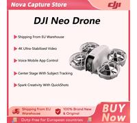 DJI Neo, mini drone con fotocamera UHD 4K per adulti, 135g drone che vola da solo e ti segue, decollo dalla mano, tracciamento del soggetto, QuickShot, video stabilizzati, (senza radiocomando)