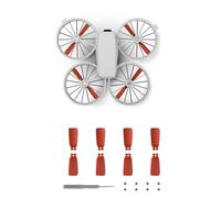 Drone Eliche di ricambio per DJI FLIP, puntelli elica ali di ricambio accessori, 8pcs (Rosso)