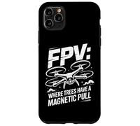 Drone FPV dove gli alberi hanno una trazione magnetica Custodia per iPhone 11 Pro Max