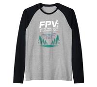 Drone FPV Dove Gli Alberi Hanno Una trazione Magnetica Maglia con Maniche Raglan