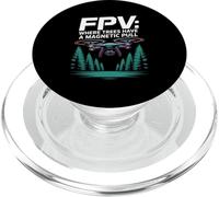 Drone FPV dove gli alberi hanno una trazione magnetica PopSockets PopGrip per MagSafe