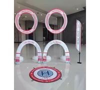 Drone Fpv Racing Gate Accessori per Percorsi A Ostacoli con Droni Quadricotteri per Eventi con Droni, Esercizi per Bambini Su Come Evitare Gli Elicotteri, Kit Professionale per Evitare(Style-c)