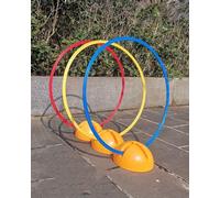 Drone Fpv Racing Gate Kit da A Ostacoli per Droni Portatili, Cerchi a Ostacoli per Quadricotteri per Bambini, Giovani Adulti, Cancello Volante da Corsa(2 kit-50cm/19.7in)