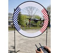 Drone Fpv Racing Gate Kit Fai da Te per Percorsi A Ostacoli con Droni, Attrezzatura per Esercitarsi Al Volo con Aeromodelli di Droni, Anello di Addestramento(Inner Diameter 90cm(35 3/8"))
