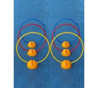 Drone Fpv Racing Gate Kit per Percorsi a Ostacoli con Droni da 3 O 6 Pezzi, Kit di Ostacoli per Elicotteri per Bambini dai 10 Ai 12 Anni, Attrezzatura per Ostacoli(2 kit-50cm/19.7in)