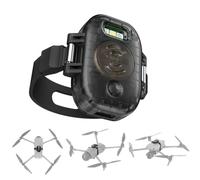 Drone luce stroboscopica lampeggiante allarme tracker, luci flash ricaricabili a LED con cinghia fissa per AVATA, Mavic, Air, Mini Series RC Droni accessori, luce notturna anti-collisione