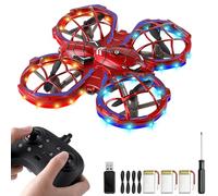 Drone per Bambini 5, 6, 7, 8, 9, 10+ anni, Mini Drone Aereo Telecomandato, Fantastico RC Plane Giocattolo con LED, Regalo di Natale o Compleanno per Bambini e Bambine e Principianti