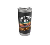 Drone Pilot - Hai visto il mio drone Bicchiere termico in acciaio inox doppia parete