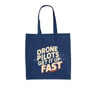 Drone Piloti Get IN Sù Veloce - Borsa Tote Tela - Divertente Grezzo Love