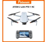 Drone Potensic ATOM 2 con telecomando PTD 1 video 4K, foto 8K, droni con fotocamera verticale 2.7K, massimo 10KM, tiro notturno AI