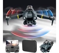 Drone quadricottero con telecamera, motore brushless, resistenza al vento, modalità senza testa, controllo gestuale, drone FPV RC per adulti e