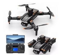 DRONE QUADRICOTTERO PROFESSIONALE GPS PIEGHEVOLE CON TELECAMERA 4K BORSA WIFI