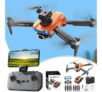Drone Quinlirra in offerta con telecamera FPV HD 1080P, obiettivo regolabile a 90, controllo gestuale, avvio con un solo tasto, acrobazie a 360,