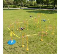 Drone Racing Obstacle Course, Drone Model Aircraft Practice Equipment | Any Combination, Modular FPV Training Track, Quick Assembly for Skill Practice and Racing Games