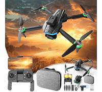 Drone Viflosae con motore brushless, 2 telecamere, resistenza al vento, modalità senza testa, controllo gestuale, FPV, luce LED - Compatibile con le