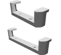Drone Wall Mount for 2"-5" Quad Models - Dual Size Mounting System