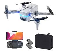 Drone with 4K Camera for Adults GPS 2.4G WiFi Altitude Hold Follow-Me Auto Return Home Brushless Motor 3D Flips(2 Batteries)