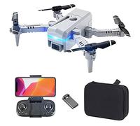 Drone with 4K Camera for Adults GPS 2.4G WiFi Altitude Hold Follow-Me Auto Return Home Brushless Motor 3D Flips(1 Battery)