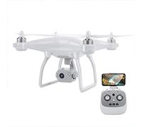 Drone with 4K Camera for Adults RC FPV GPS Drone with WiFi Live Video 3-Axis Gimbal Stabilizer Auto Return Home Altitude Hold Follow Me Custom Flight Path 2000m(Battery*2 Black)