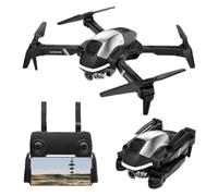 Drone WJSXC con doppia telecamera HD FPV, mantenimento dell'altitudine, modalità senza testa, regolazione della velocità, compatibile con