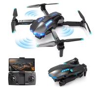 Drone X6 Fotografia Aerea ad Alta Definizione Posizionamento del Flusso Ottico Doppia Fotocamera 4k Evitamento degli Ostacoli su Tre Lati Altezza Fissa,4k Dual PRO 1b