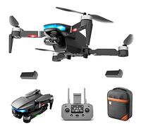 Drones with Camera for Adults 4K 25 Mins Long Flight Time GPS Drone Brushless Motor Waypoint Fly Auto Return Home Follow Me Suitable for Beginners (8k 2 Batteries)