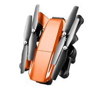 Drones with Camera for Adults 4K RC Quadcopter with 20 Minutes Flight Time Follow Me Auto Return Home Way-Points Functions Included Carrying Bag for Beginner (Orange 2 Batteries)
