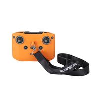 Droni Controller Custodia Coperchio in silicone per DJI NEO/Mini4Pro,RC-N3/2/1 Custodia protettiva con cordino,Accessori per controller remoto droni (Arancione)
