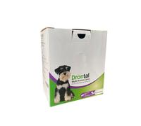 DRONTAL CANE MULTI AROMA CARNE (102 cpr) - ll vermifugo per cani che elimina i vermi intestinali
