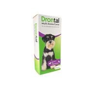DRONTAL CANE MULTI AROMA CARNE (24 cpr) - ll vermifugo per cani che elimina i vermi intestinali
