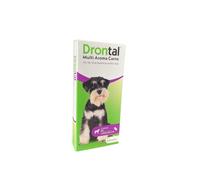 DRONTAL CANE MULTI AROMA CARNE (6 cpr) - ll vermifugo per cani che elimina i vermi intestinali