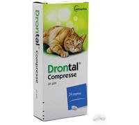 Drontal Gatto Contro le Infestazioni da Nematodi e Cestodi 24 Compresse