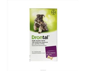 DRONTAL-MULTI AR CARNE 6CPR