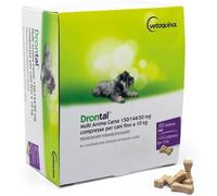 Drontal Multi Aroma Carne Per Cani Fino A 10 Kg 102 Compresse