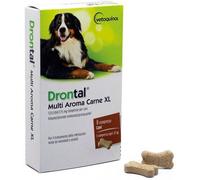 Drontal Multi Aroma Carne Per Cani Taglia XL 8 Compresse