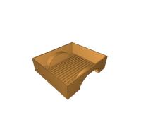 Drop Bed for Axial Jeep Nukizer 1/10 RC Body - Slot Right In
