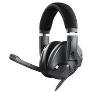 DROP + Cuffie da gioco EPOS H3X con microfono, design chiuso over-ear, auricolari in similpelle e pelle scamosciata, compatibili con PC, PS4, PS5, Switch, Xbox, Mac, Mobile e altro (Meteorite)