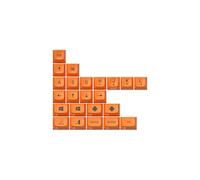 DROP MT3 Skiidata Keycap Set, ABS Hi-Profile, Doubleshot Legends, Cherry MX Style Novità Set per l'uso con tastiere meccaniche (Accent Kit)