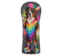 Drop Style Bourne Hill - Copritesta per mazze da golf, in pelle di alta qualità, impermeabile, con targhetta numerica, per conducente, fairway, legno ibrido