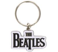 Drop T Logo Keyring (Black) (Video Game) Merch-the Beatles