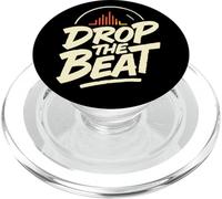Drop The Beat Graphic Cool Music DJ PopSockets PopGrip per MagSafe