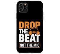 Drop The Beat, non l'ingegnere audio del microfono Custodia per iPhone 11 Pro Max